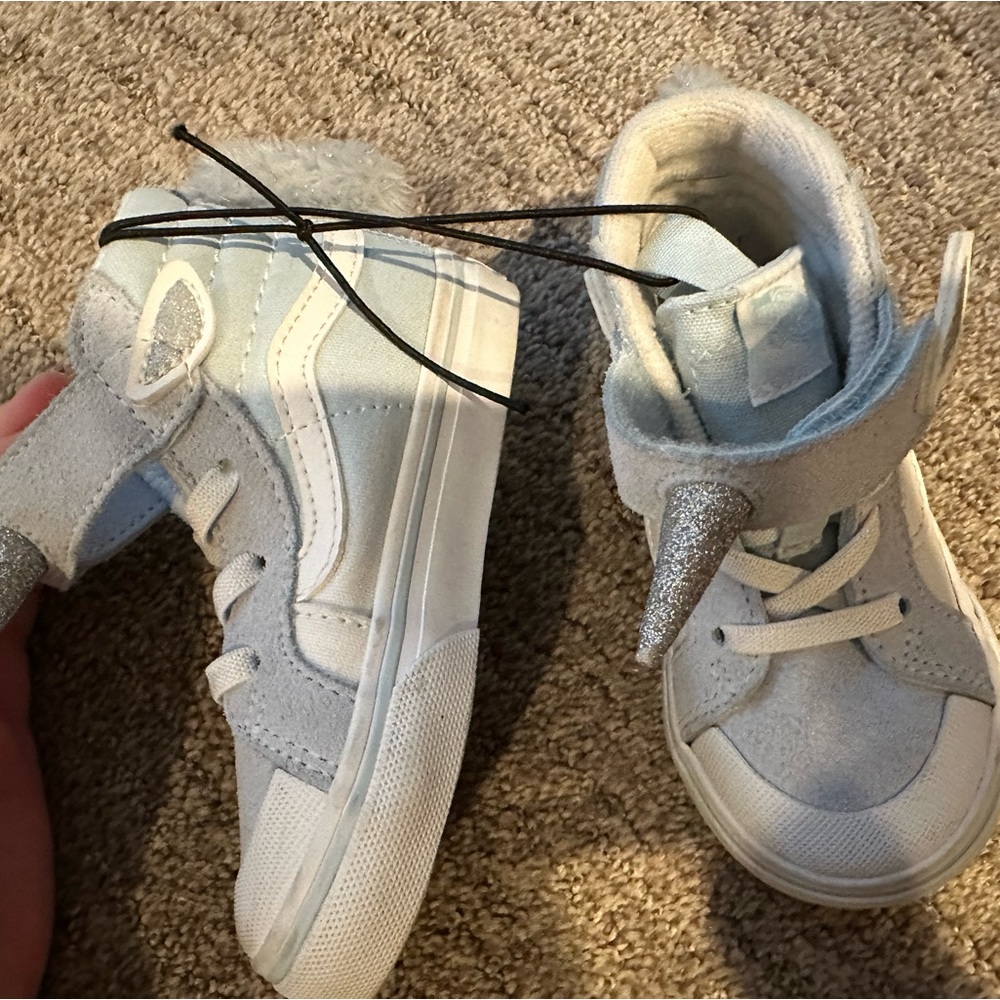 Vans UNICORN SK8-HI toddler blue silver